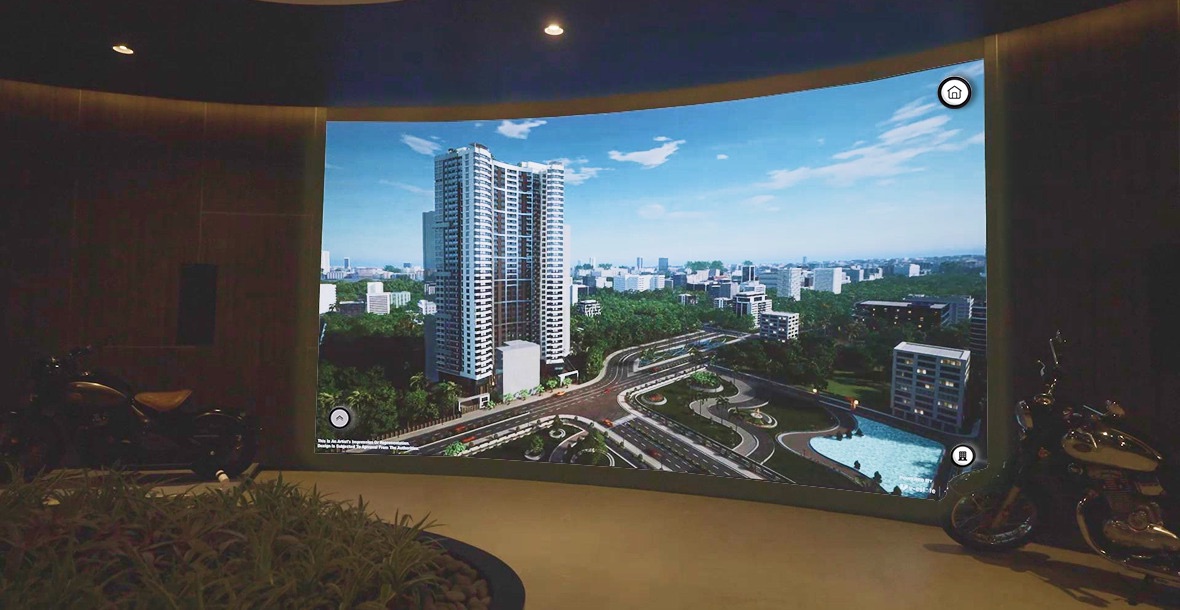 large led curve display