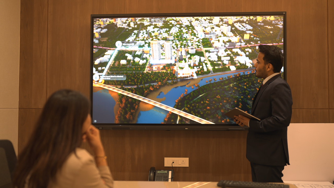 3D Visualization Software Showcasing Nearby Vicinity