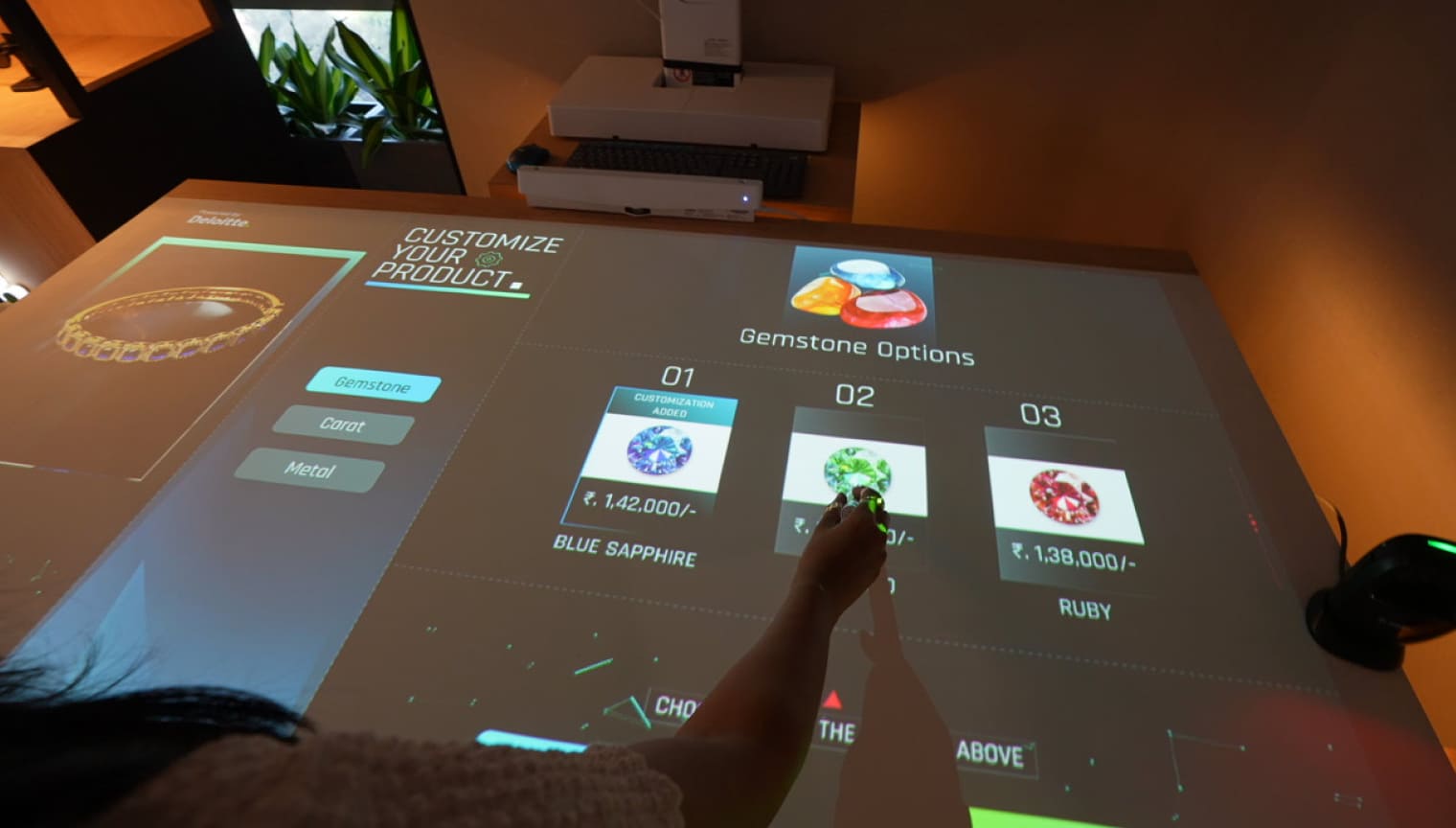 AI Experience Center in the Retail Experience Center - Deloitte
