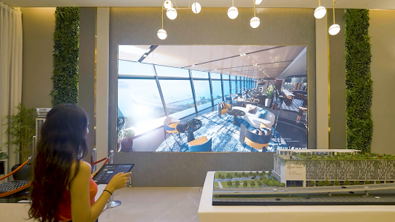 large led display sync with Ipad