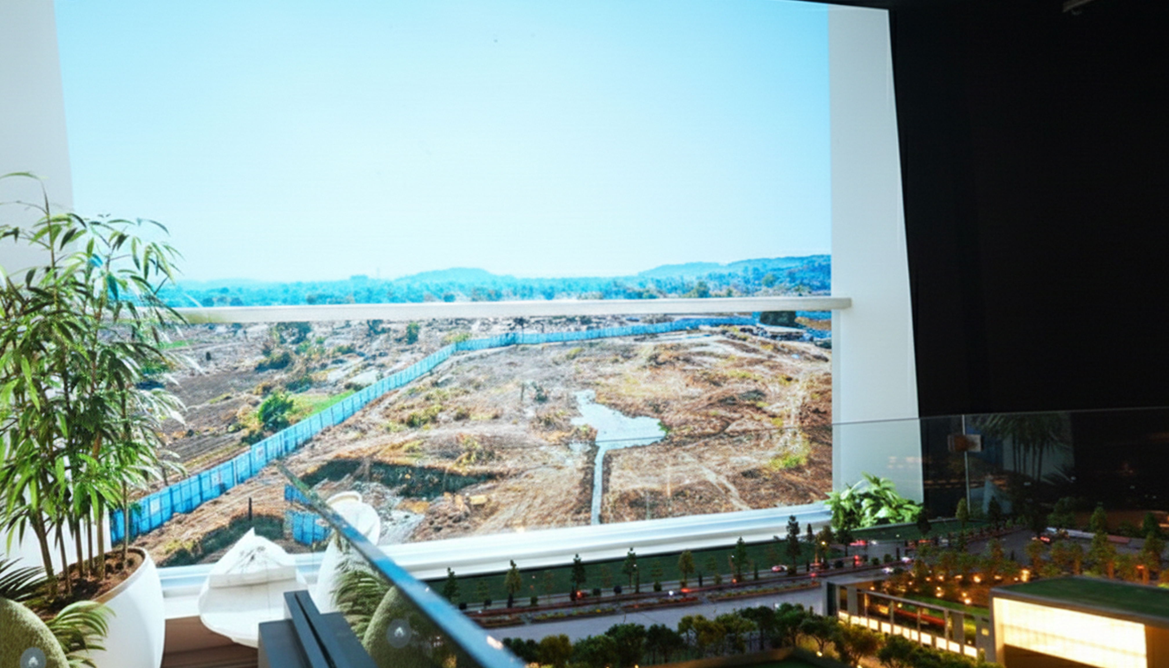Iot scale model and Window View