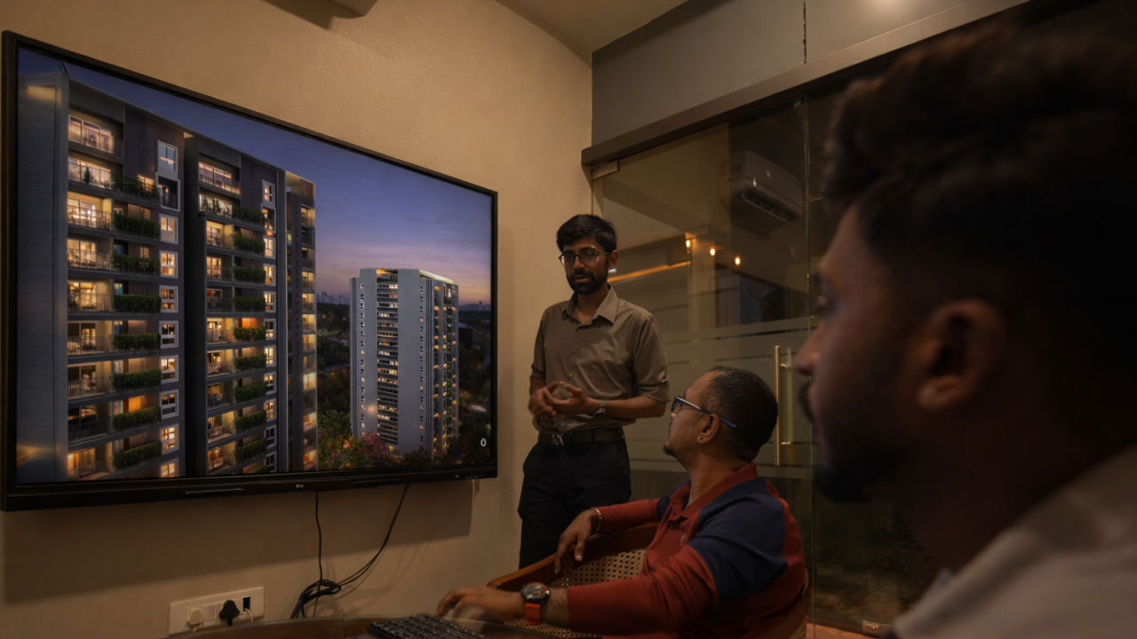 Immersive smart led display