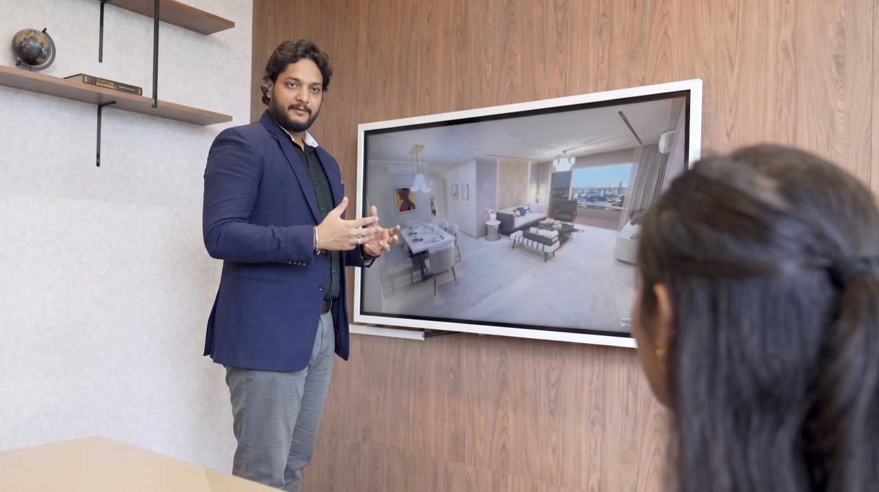 Immersive smart led screen