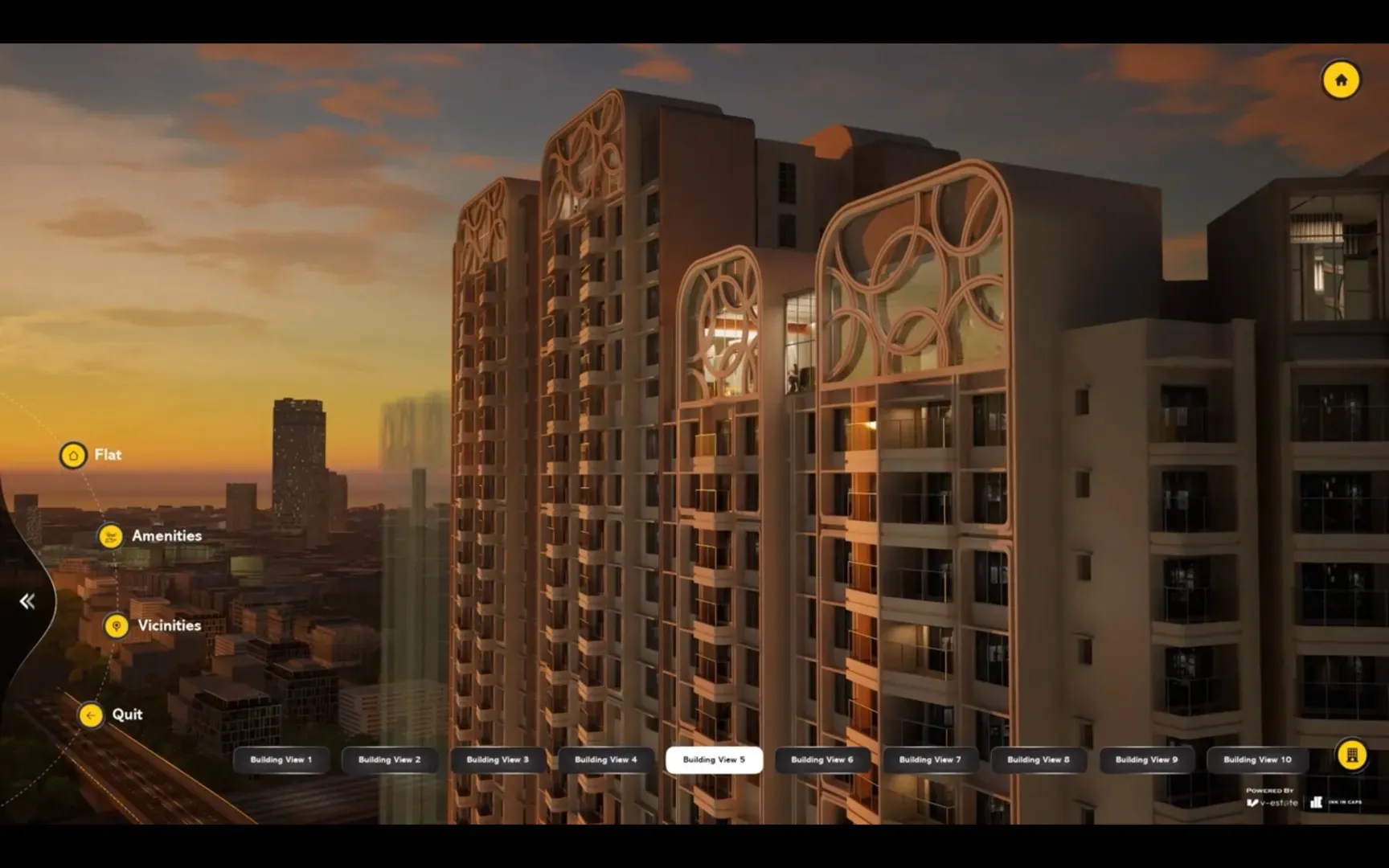 Interactive digital twin display
