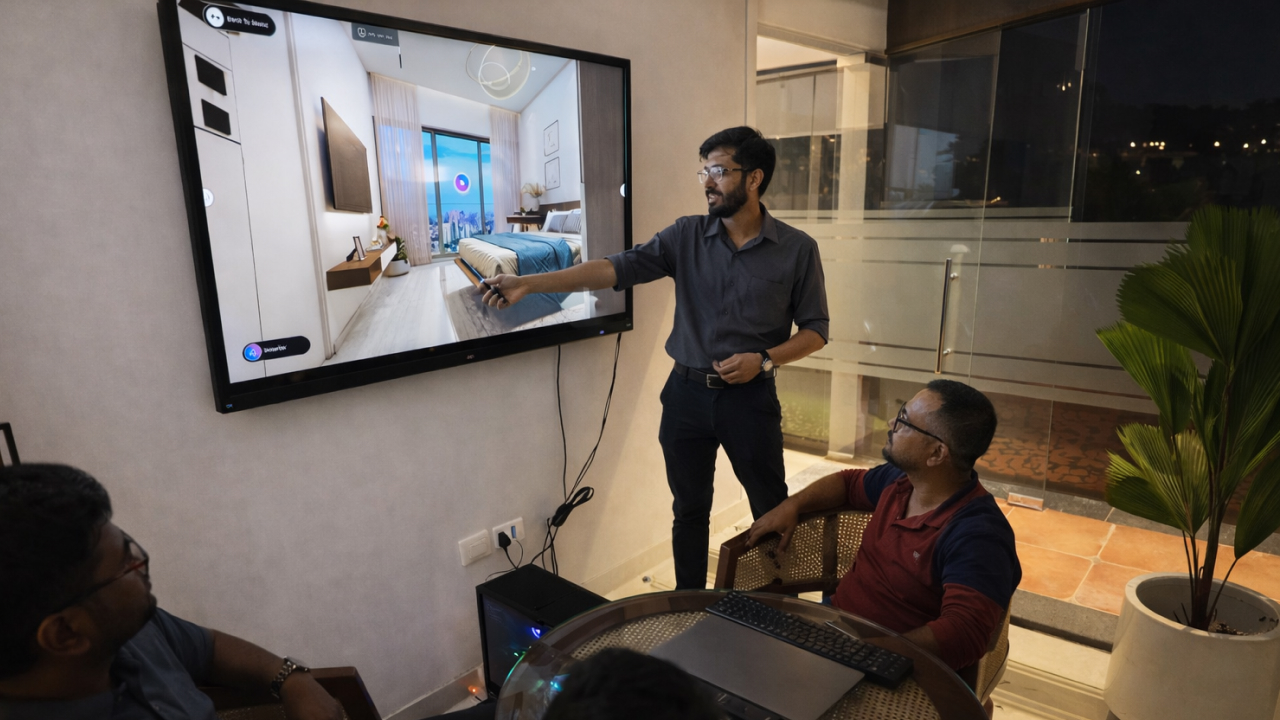 Interactive led display