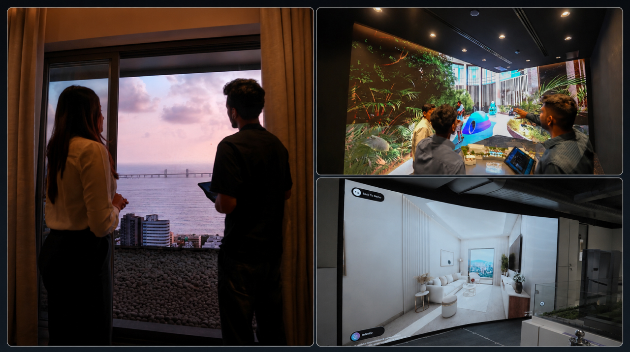 Interactive screen with ipad