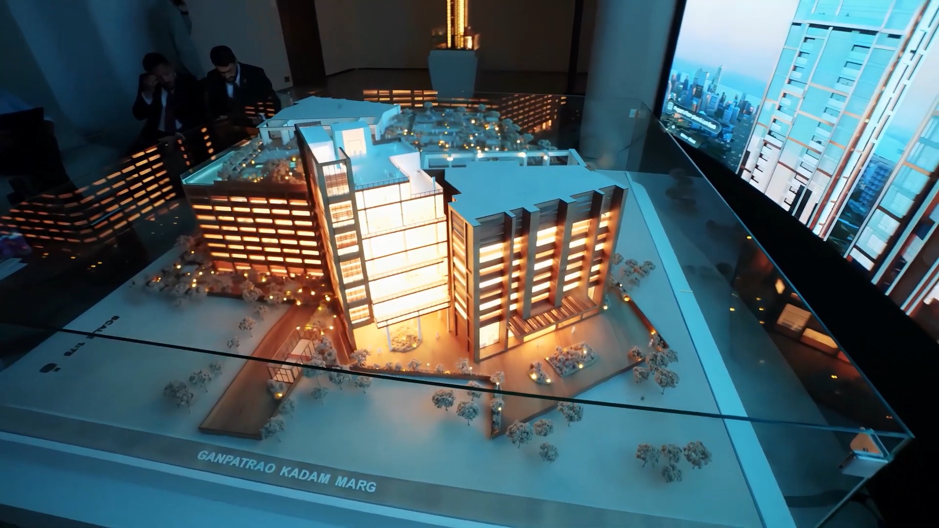 Large Scale Residential Digital Twin Architecture Scale Model