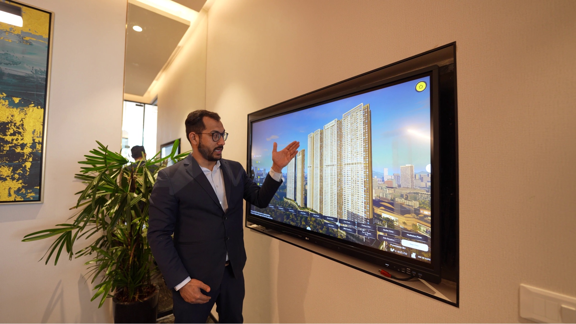 Interactive vicinity mapping system
