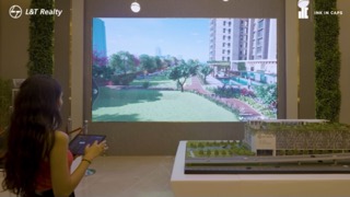 Large led screen connected with ipad