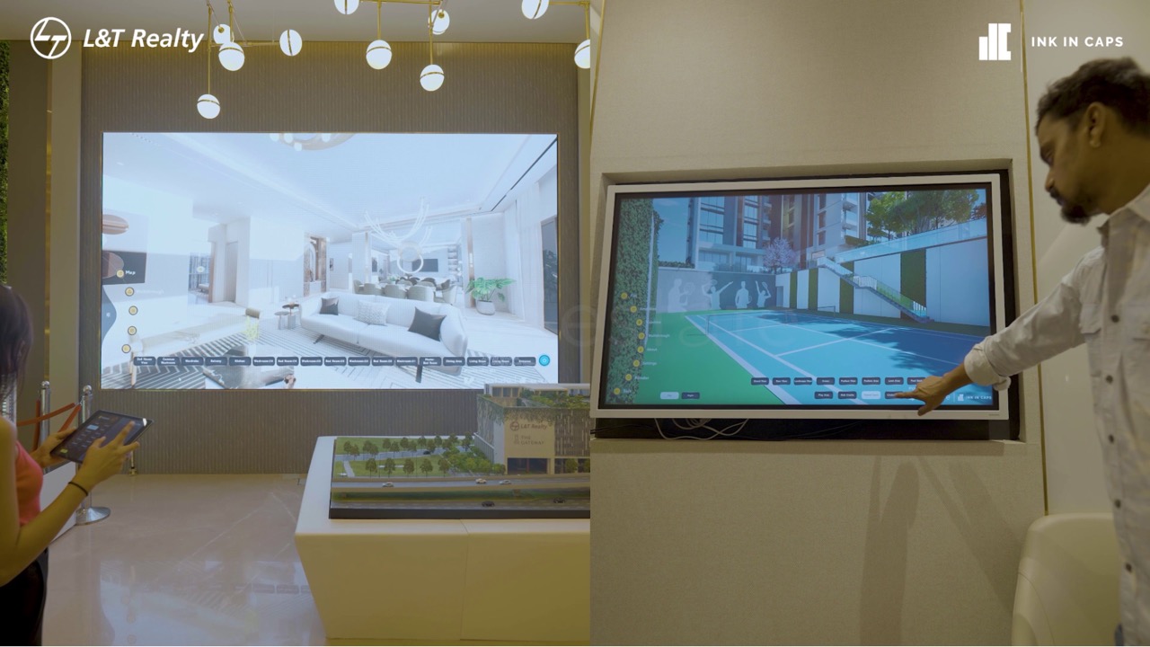 large led screen sync with ipad & led tv with touchable control
