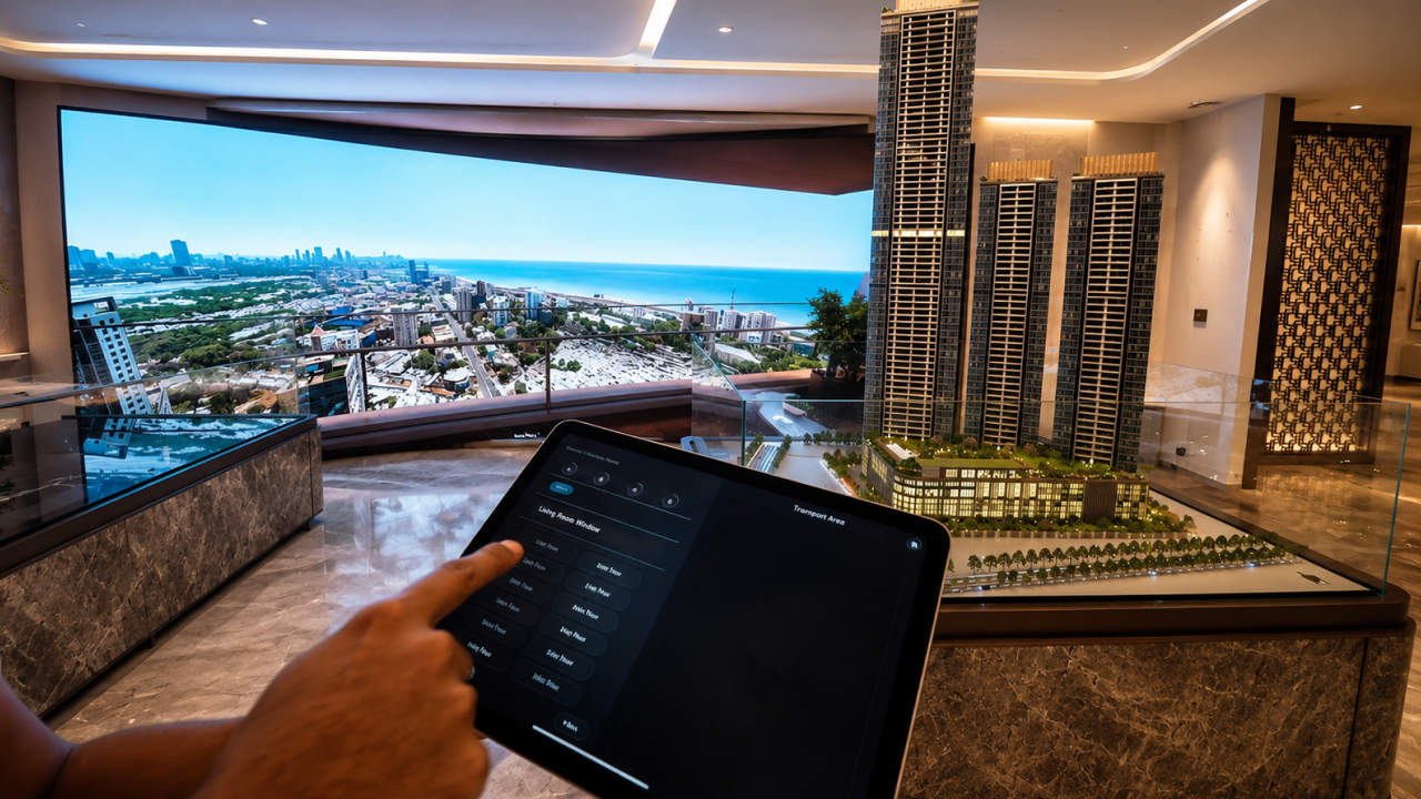 large led display connected with ipad