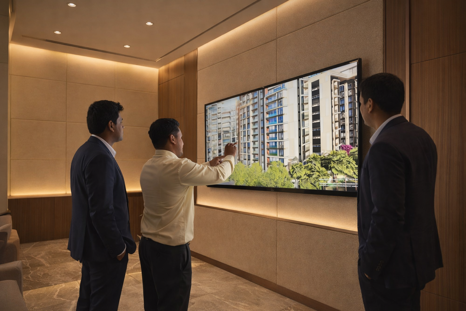 touchable led display